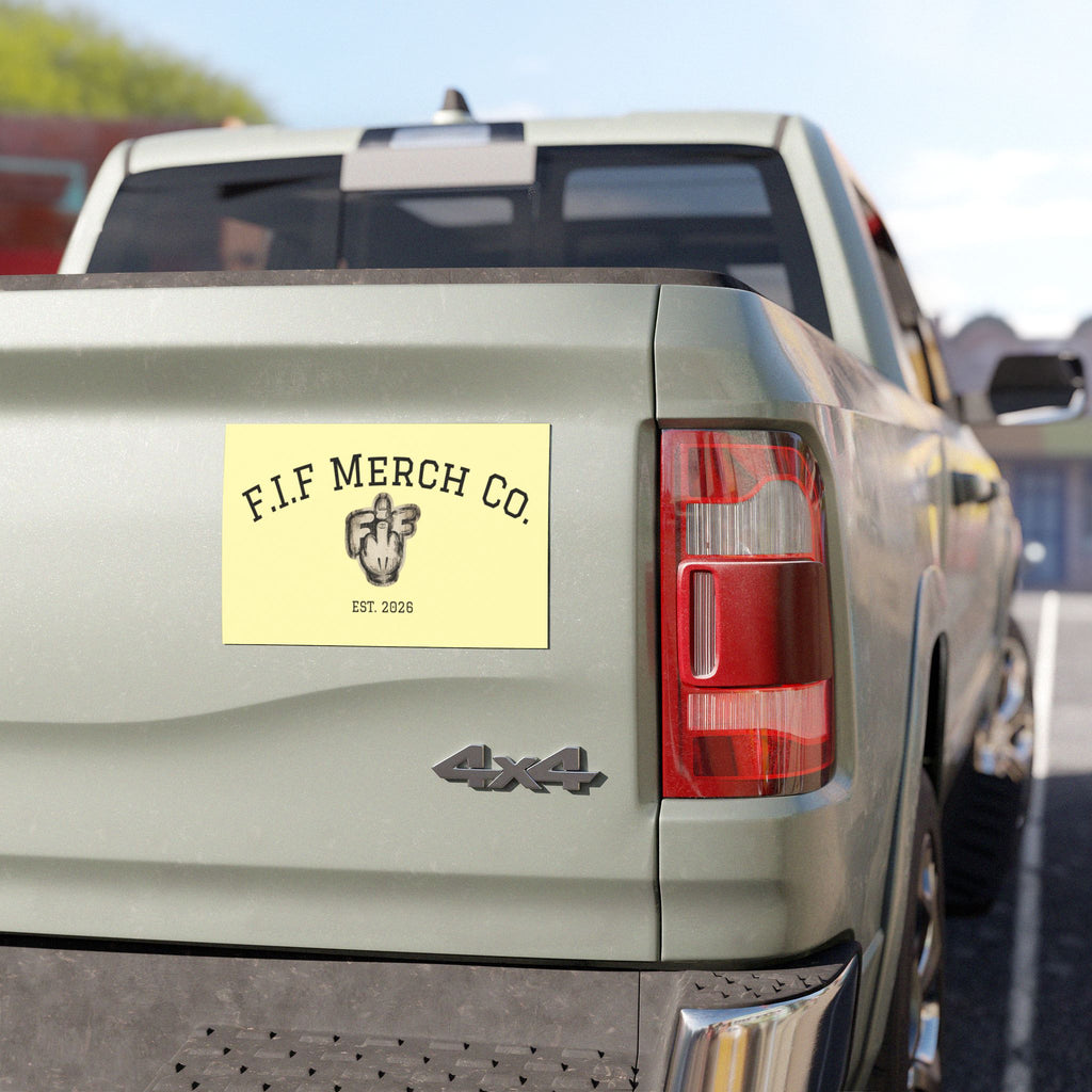 F.I.F Car Magnets