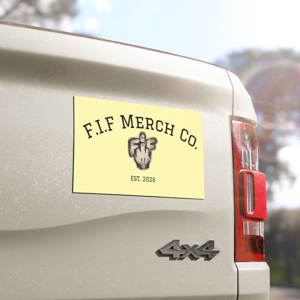 F.I.F Car Magnets