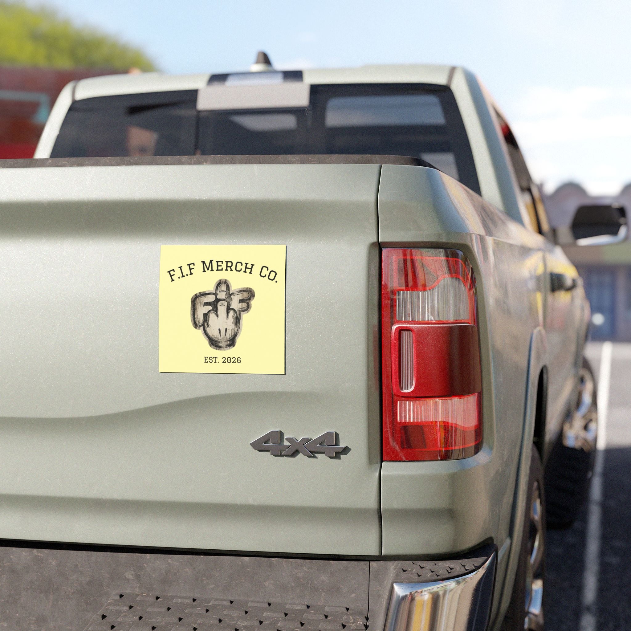 F.I.F Car Magnets